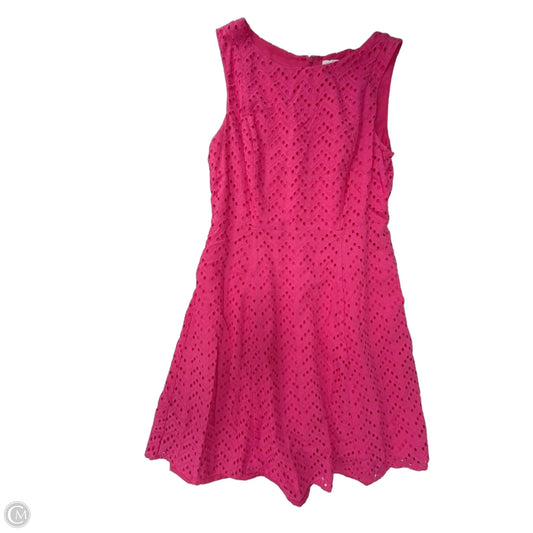 Dress Casual Midi By Liz Claiborne In Pink, Size: M