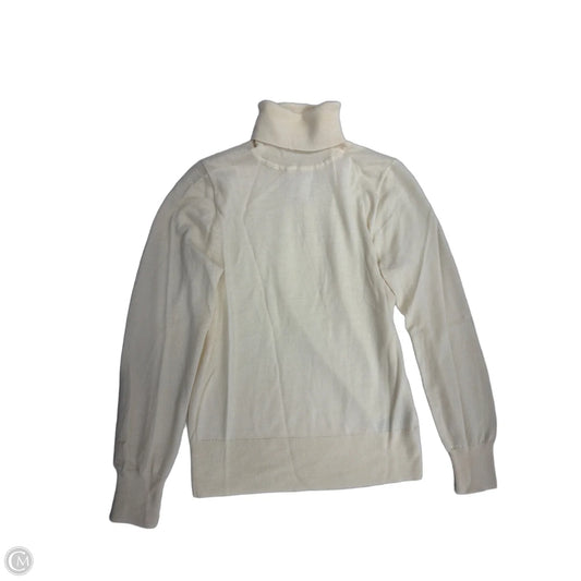 Top Long Sleeve By J. Crew In Cream, Size: L
