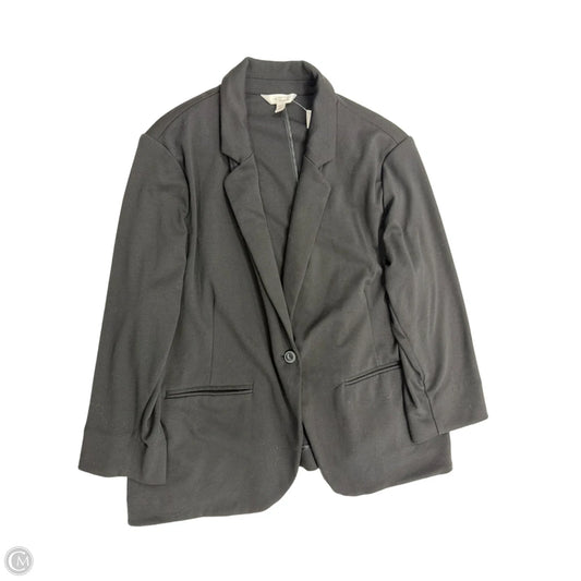 Blazer By Lc Lauren Conrad In Black, Size: 1x