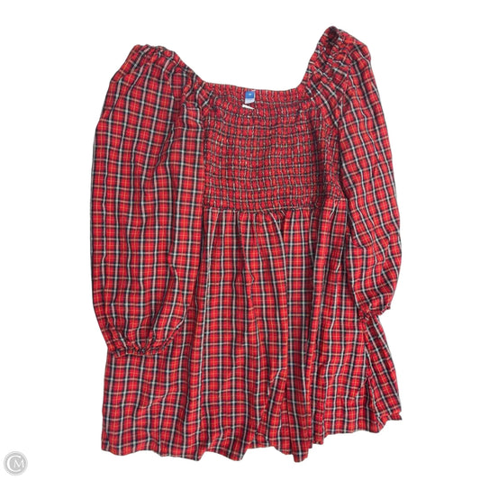 Dress Casual Short By Old Navy In Plaid Pattern, Size: 2x