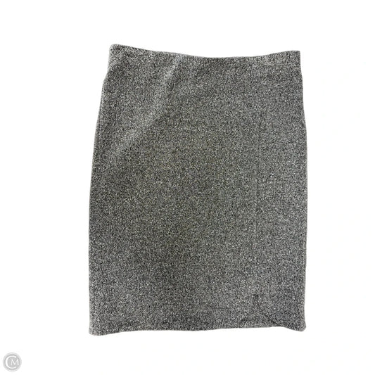 Skirt Midi By Loft In Grey, Size: S