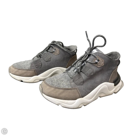 Boots Ankle Flats By Sorel In Grey, Size: 8