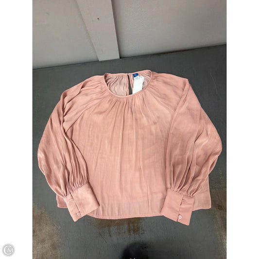 Top Long Sleeve By Old Navy In Pink, Size: Xsp
