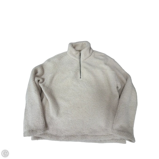Sweatshirt Collar By Altard State In Beige, Size: M