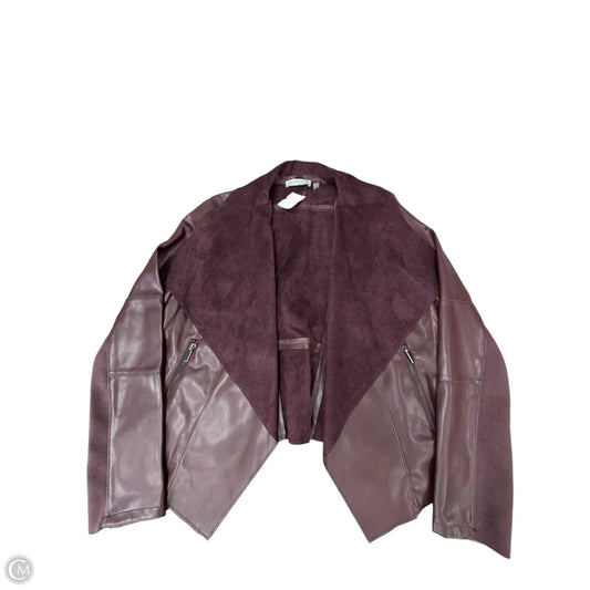 Jacket Moto By Bagatelle In Purple, Size: L