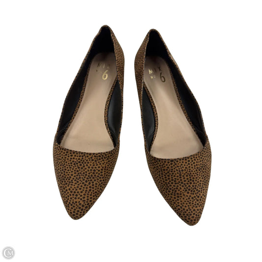 Shoes Flats By Mix No 6 In Animal Print, Size: 9