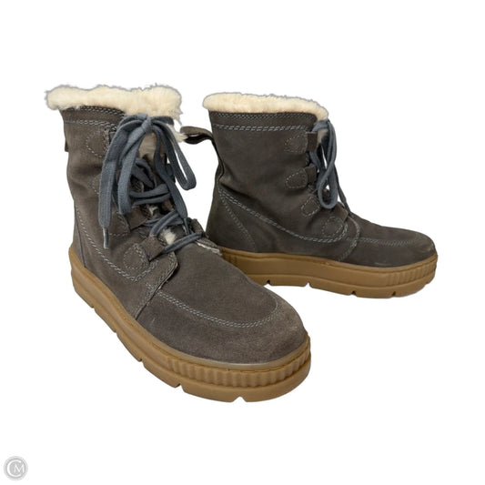 Boots Snow By Earth In Grey, Size: 9.5