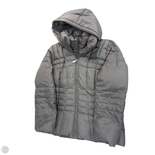 Coat Puffer & Quilted By Calvin Klein In Grey, Size: Xl