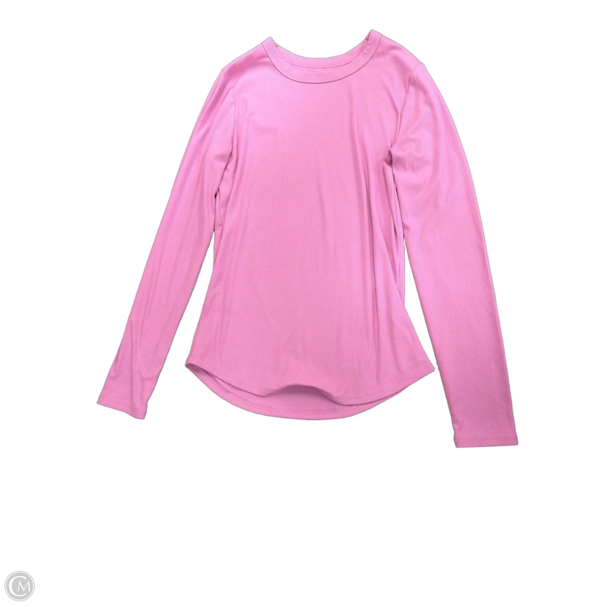 Top Long Sleeve Basic By No Boundaries In Pink, Size: S