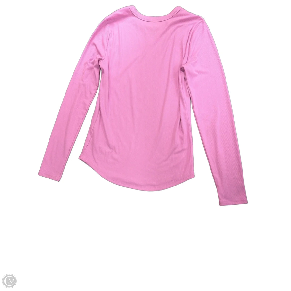Top Long Sleeve Basic By No Boundaries In Pink, Size: S