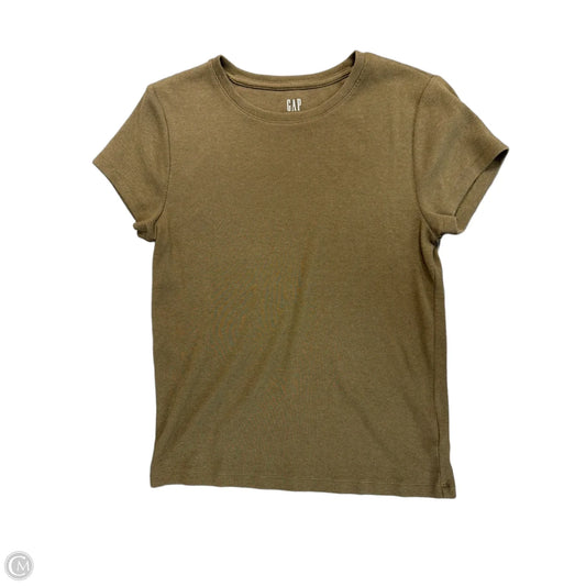 Top Short Sleeve Basic By Gap In Green, Size: Lp