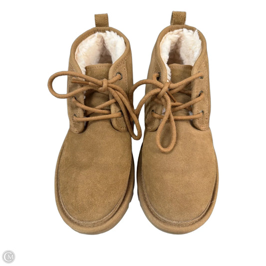 Boots Designer By Ugg In Brown, Size: 8