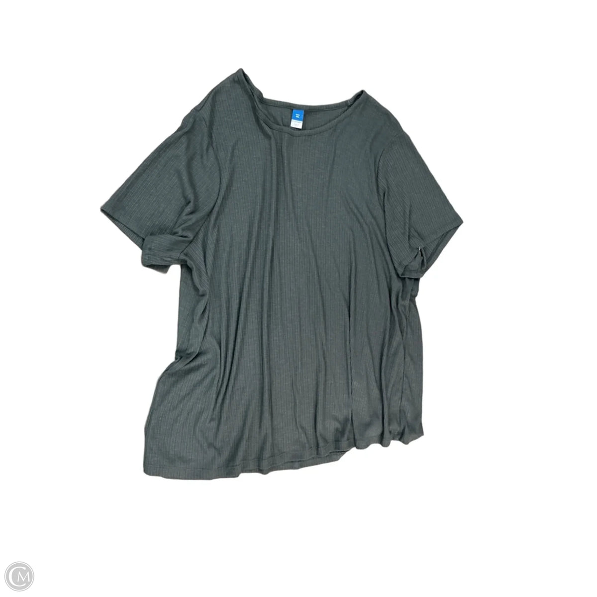 Top Short Sleeve Basic By Old Navy In Grey, Size: 1x
