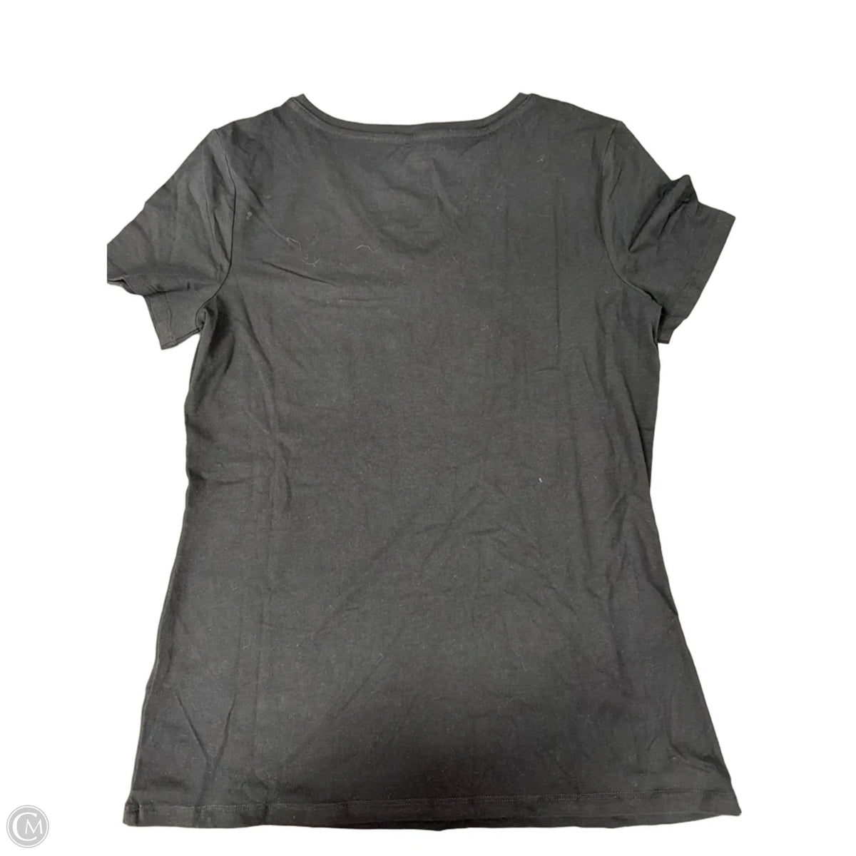 Top Short Sleeve Basic By Amazon Essentials In Black, Size: M