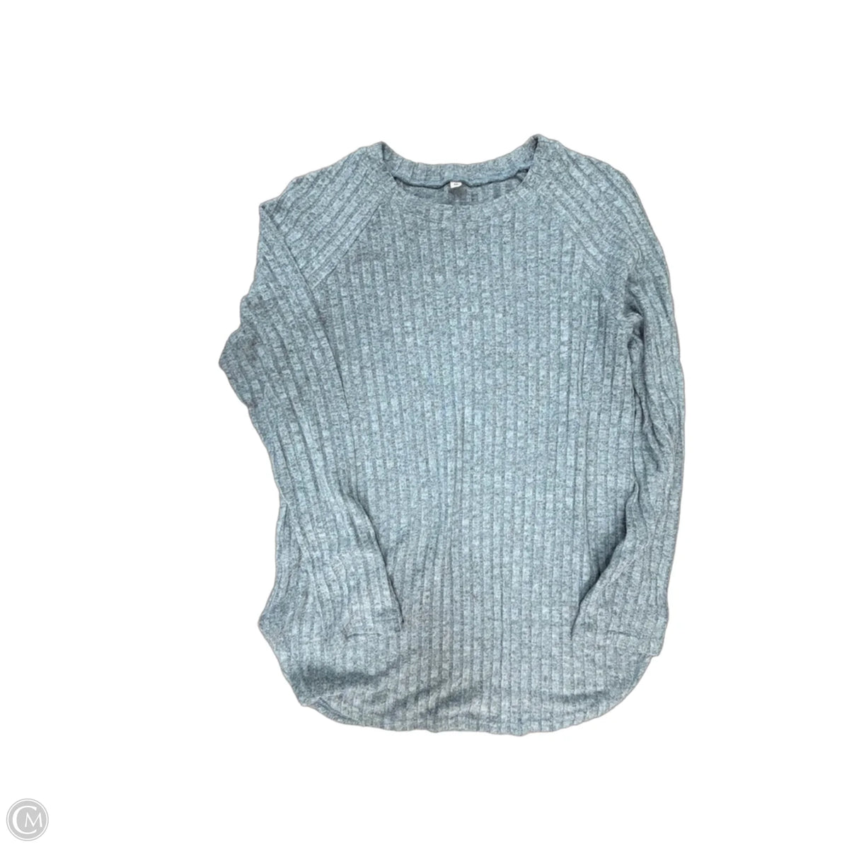 Top Long Sleeve By Cme In Blue, Size: M