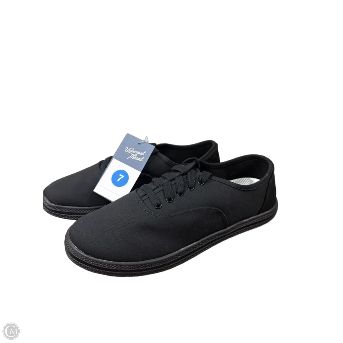 Shoes Flats By Universal Thread In Black, Size: 7