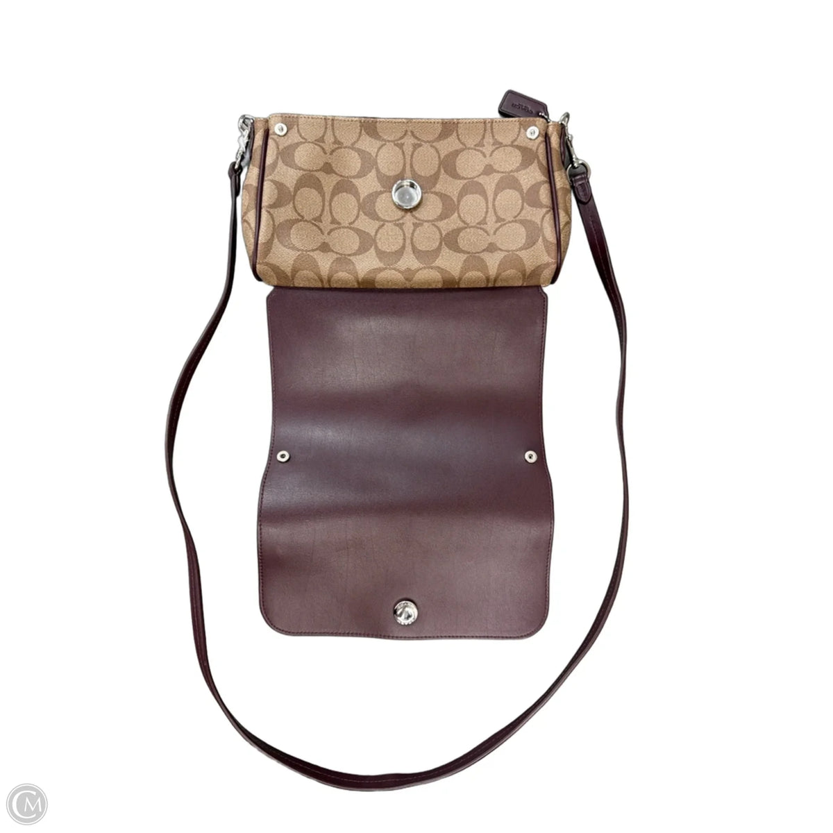 Crossbody Designer By Coach, Size: Small