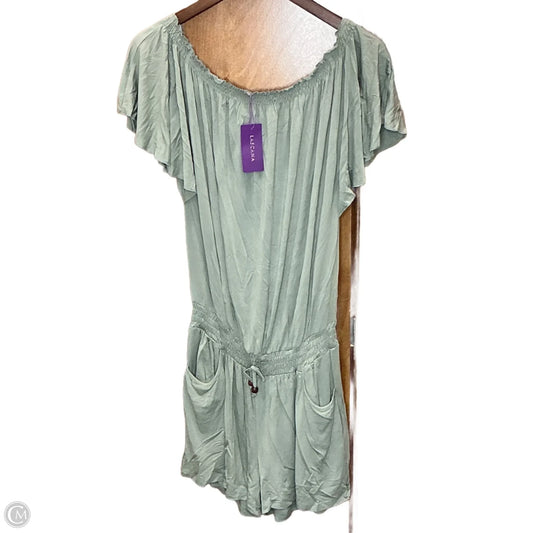 Romper By Lascana In Green, Size: M