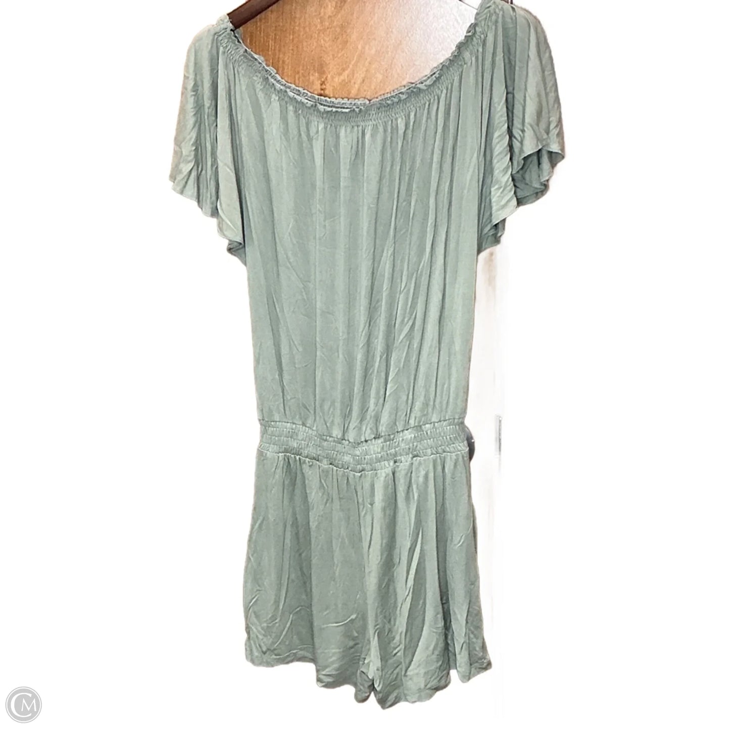 Romper By Lascana In Green, Size: M