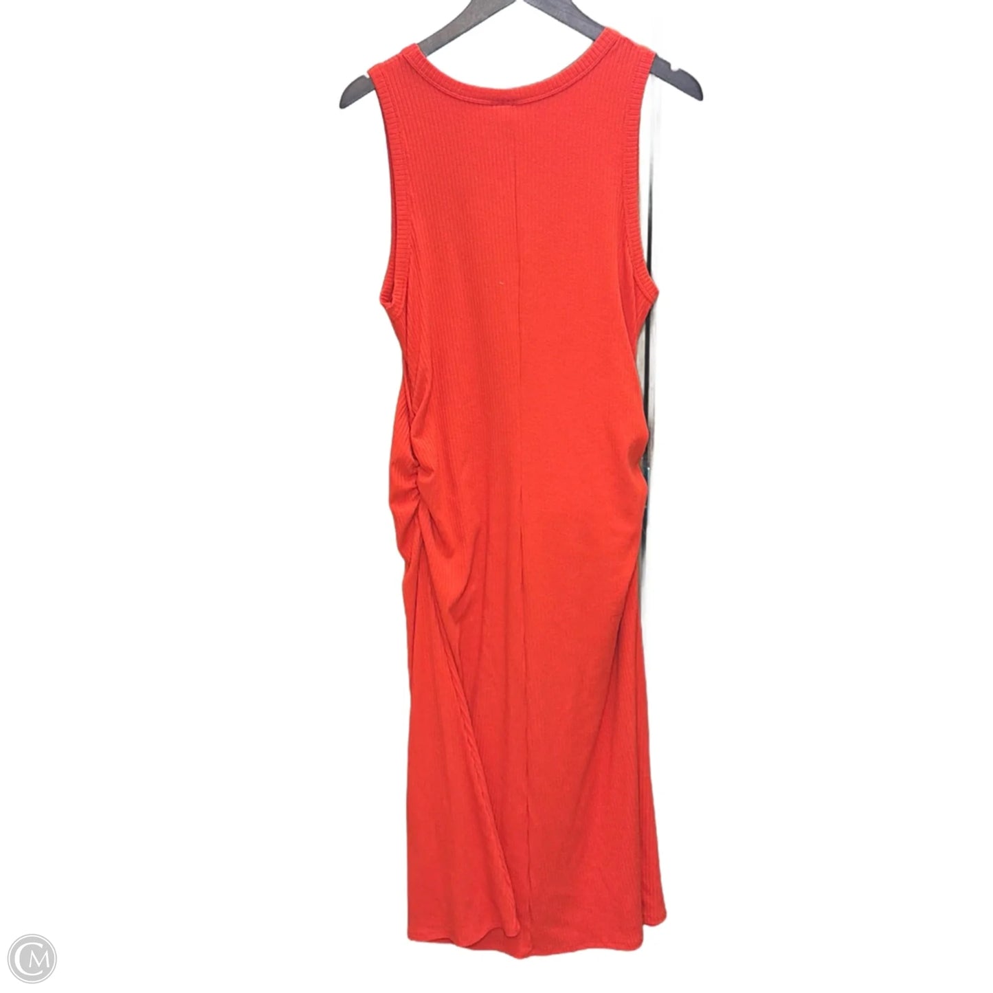 Dress Casual Maxi By A New Day In Orange, Size: 1x