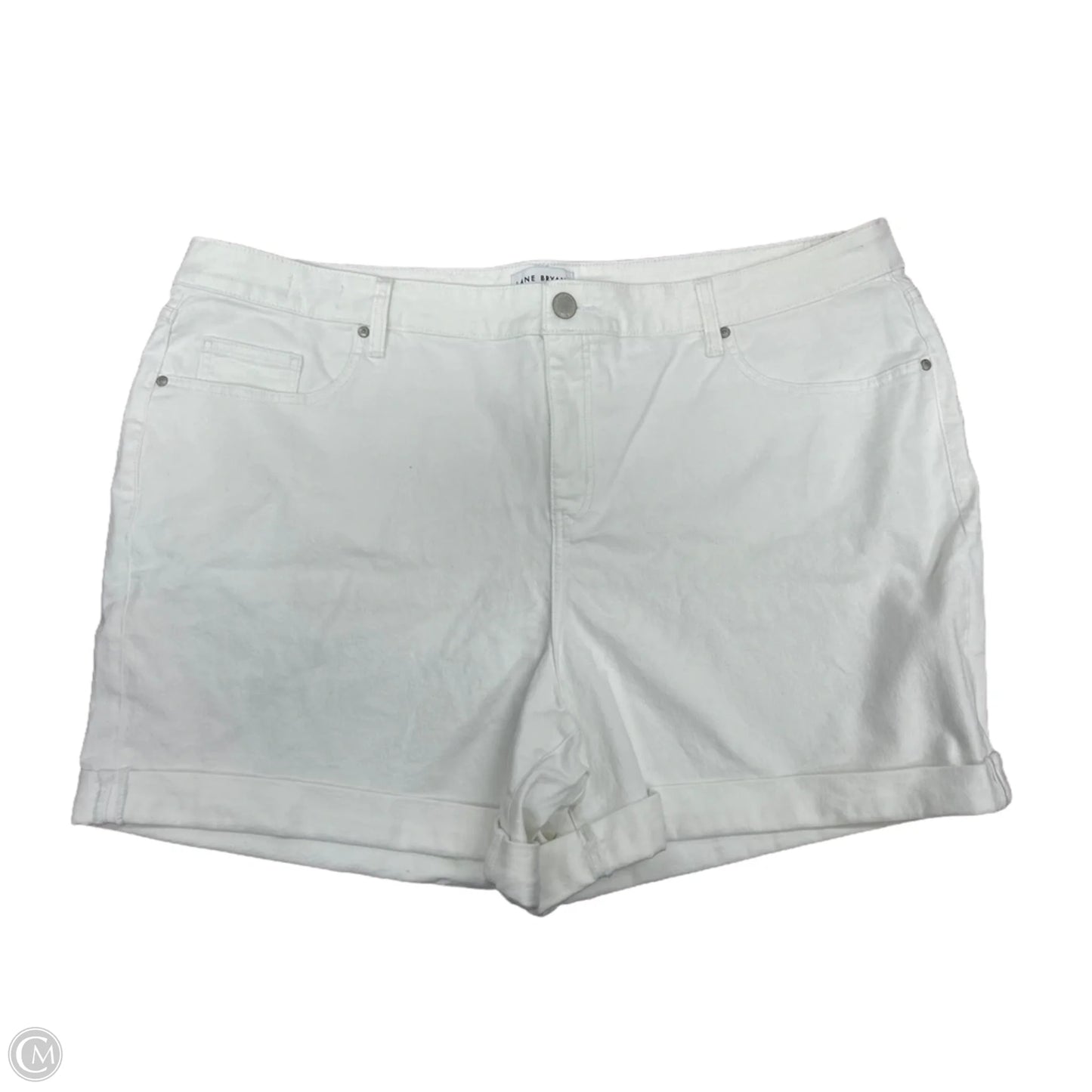 Shorts By Lane Bryant In White Denim, Size: 24