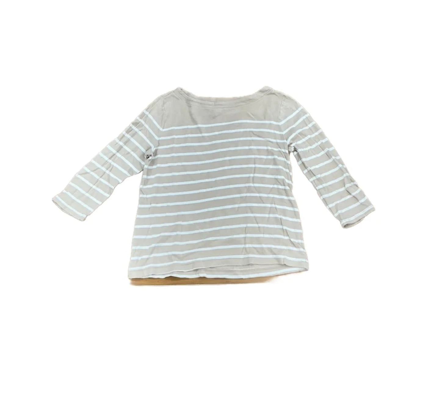 Top Long Sleeve By Croft And Barrow In Striped Pattern, Size: Sp
