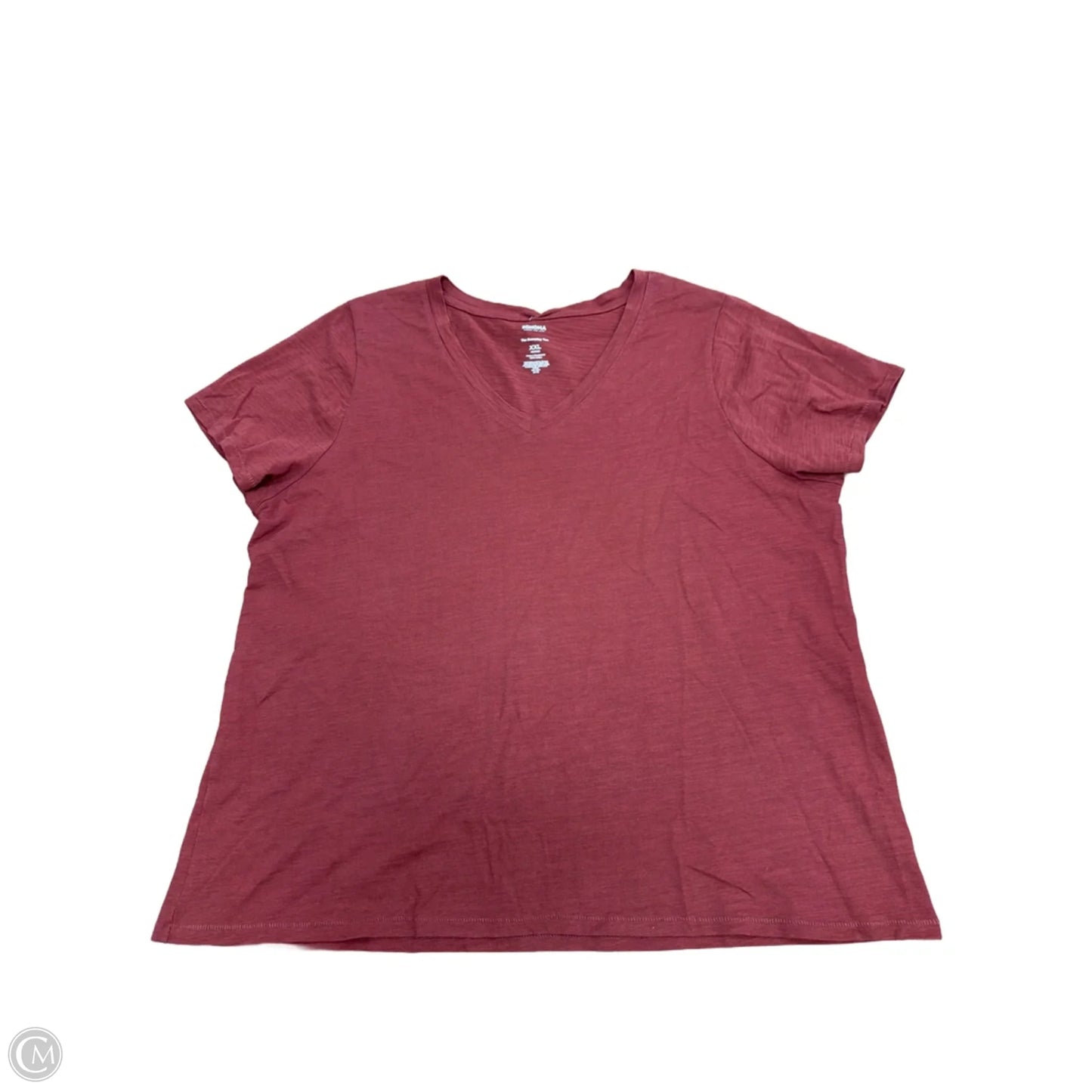 Top Short Sleeve Basic By Sonoma In Orange, Size: 1x