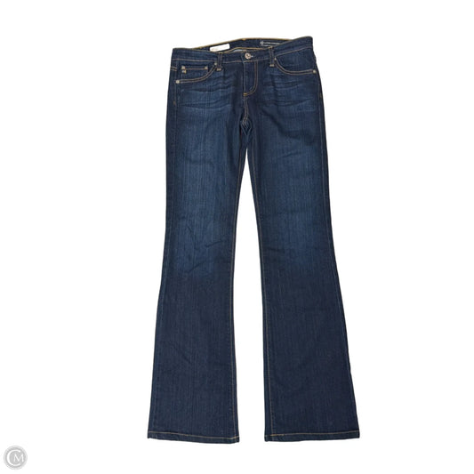 Jeans Flared By Adriano Goldschmied In Blue Denim, Size: 4