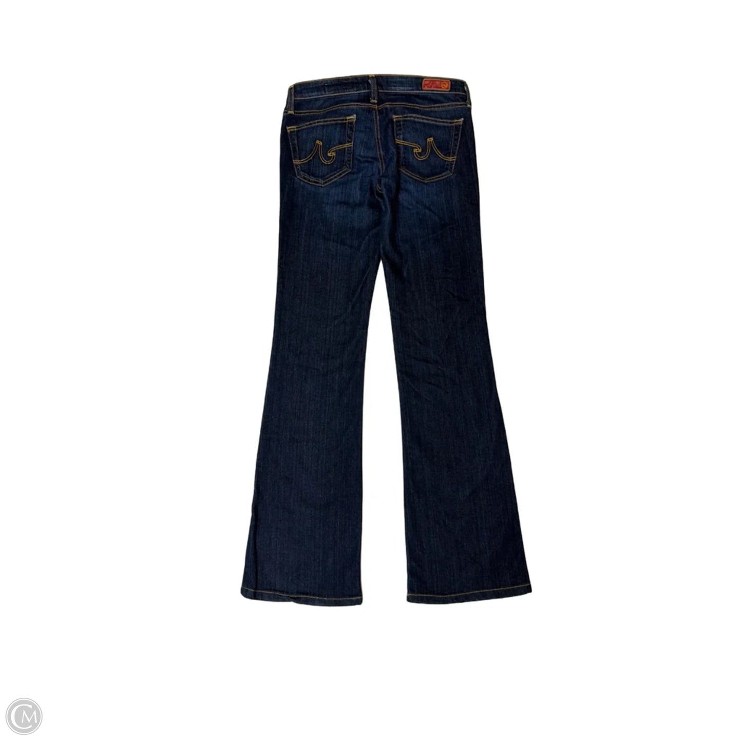 Jeans Flared By Adriano Goldschmied In Blue Denim, Size: 4