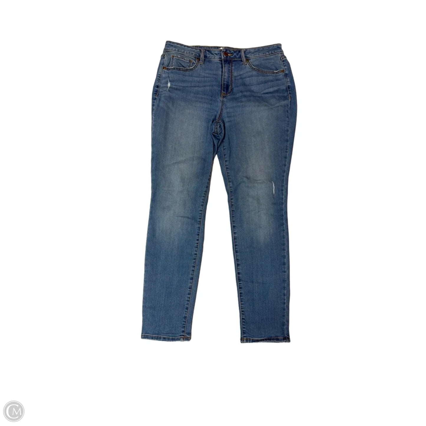 Jeans Skinny By Sonoma In Blue Denim, Size: 12