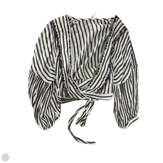 Top Long Sleeve By Free People In Multi-colored, Size: S
