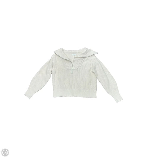 Top Long Sleeve By Lou And Grey In Cream, Size: S