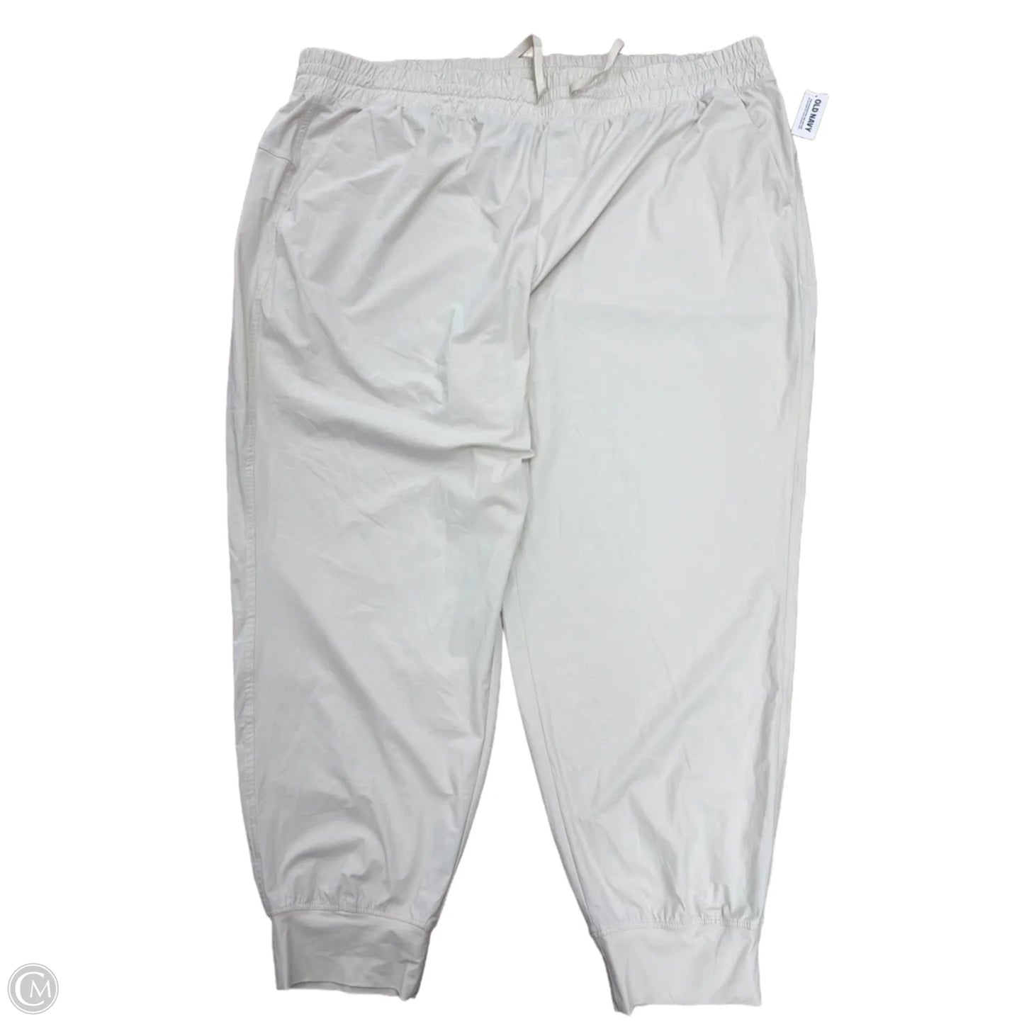 Athletic Pants By Old Navy In Cream, Size: 3x