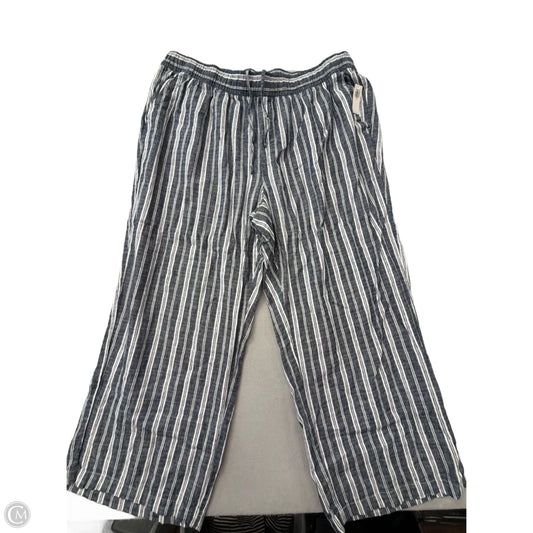 Pants Linen By Old Navy In Striped Pattern, Size: 3x