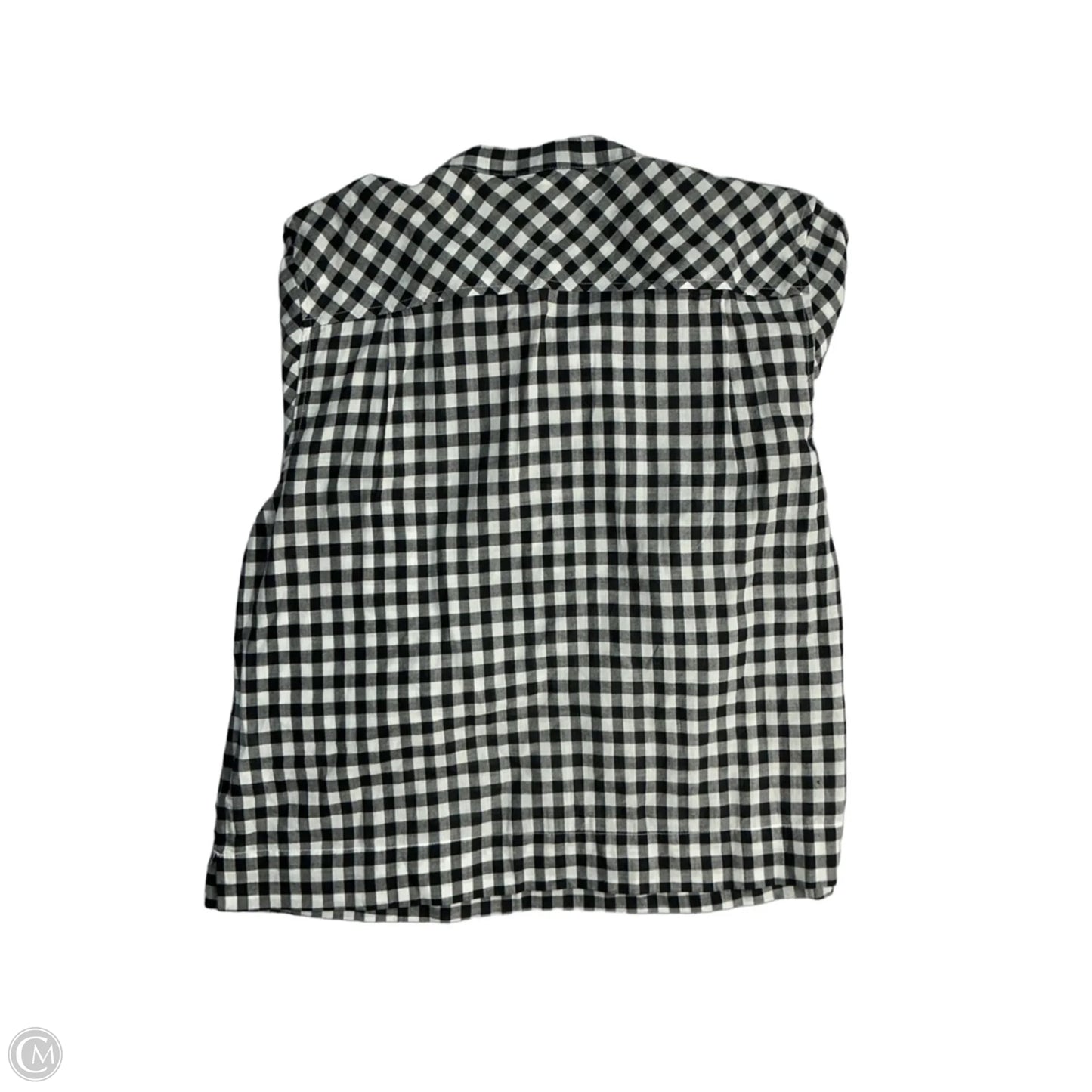 Top Long Sleeve By J. Crew In Checkered Pattern, Size: Xl