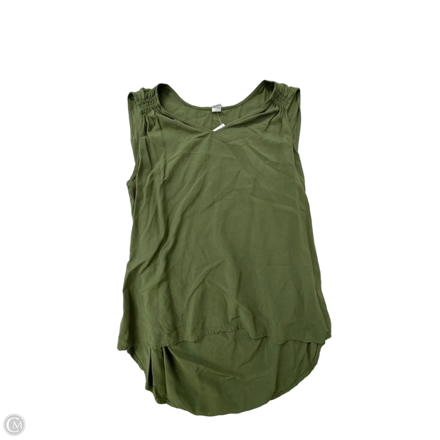 Top Sleeveless By Old Navy In Green, Size: M