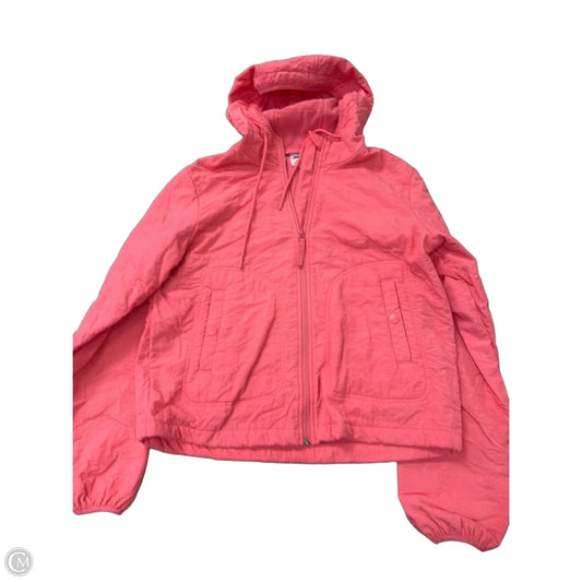 Athletic Jacket By Avia In Pink, Size: S