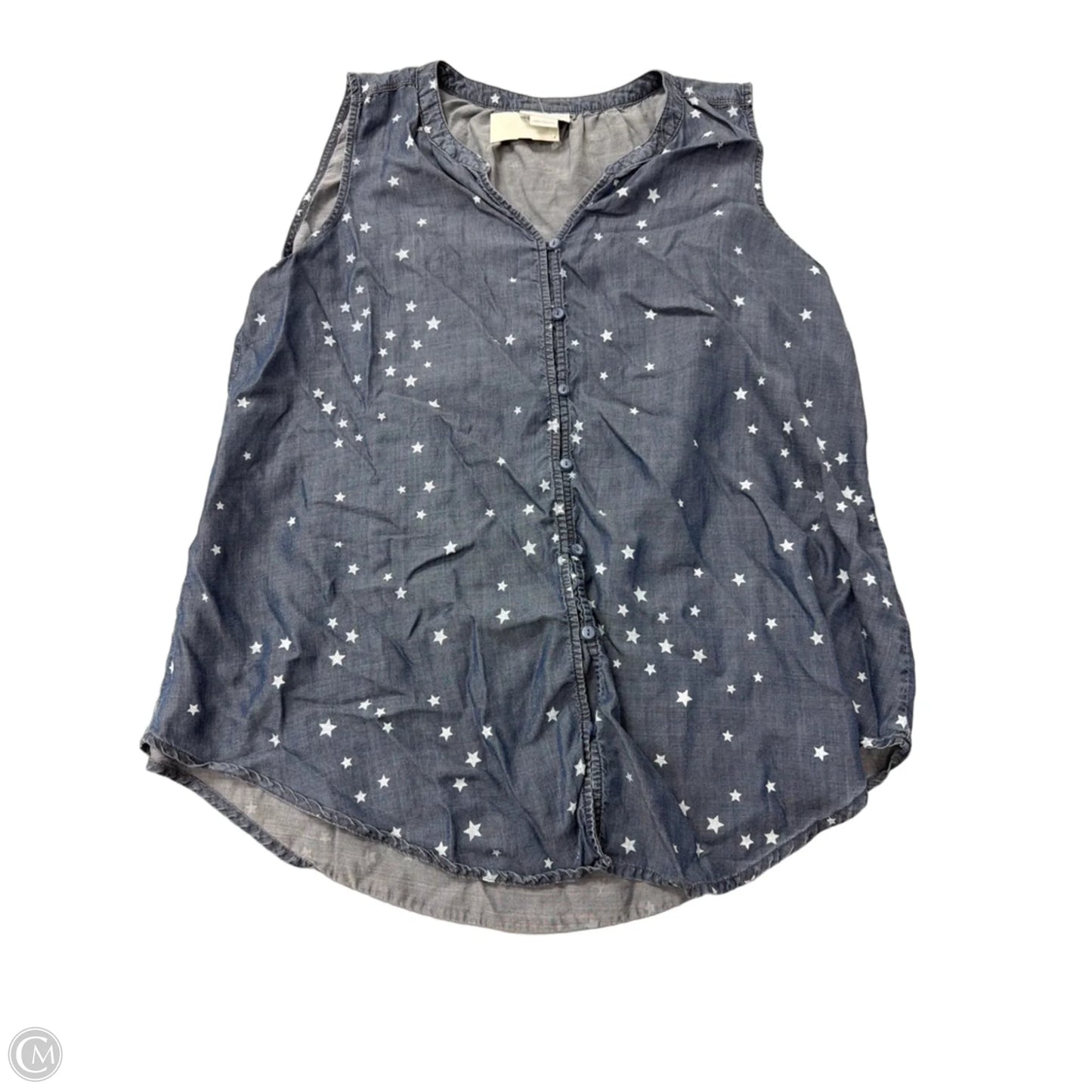 Top Short Sleeve By Old Navy In White, Size: L