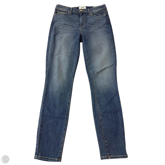 Jeans Skinny By Paige In Blue Denim, Size: 6