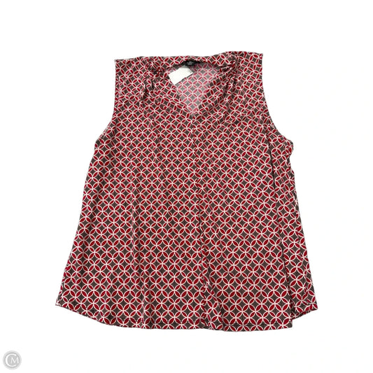 Top Sleeveless By Liz Claiborne In Multi-colored, Size: 1x