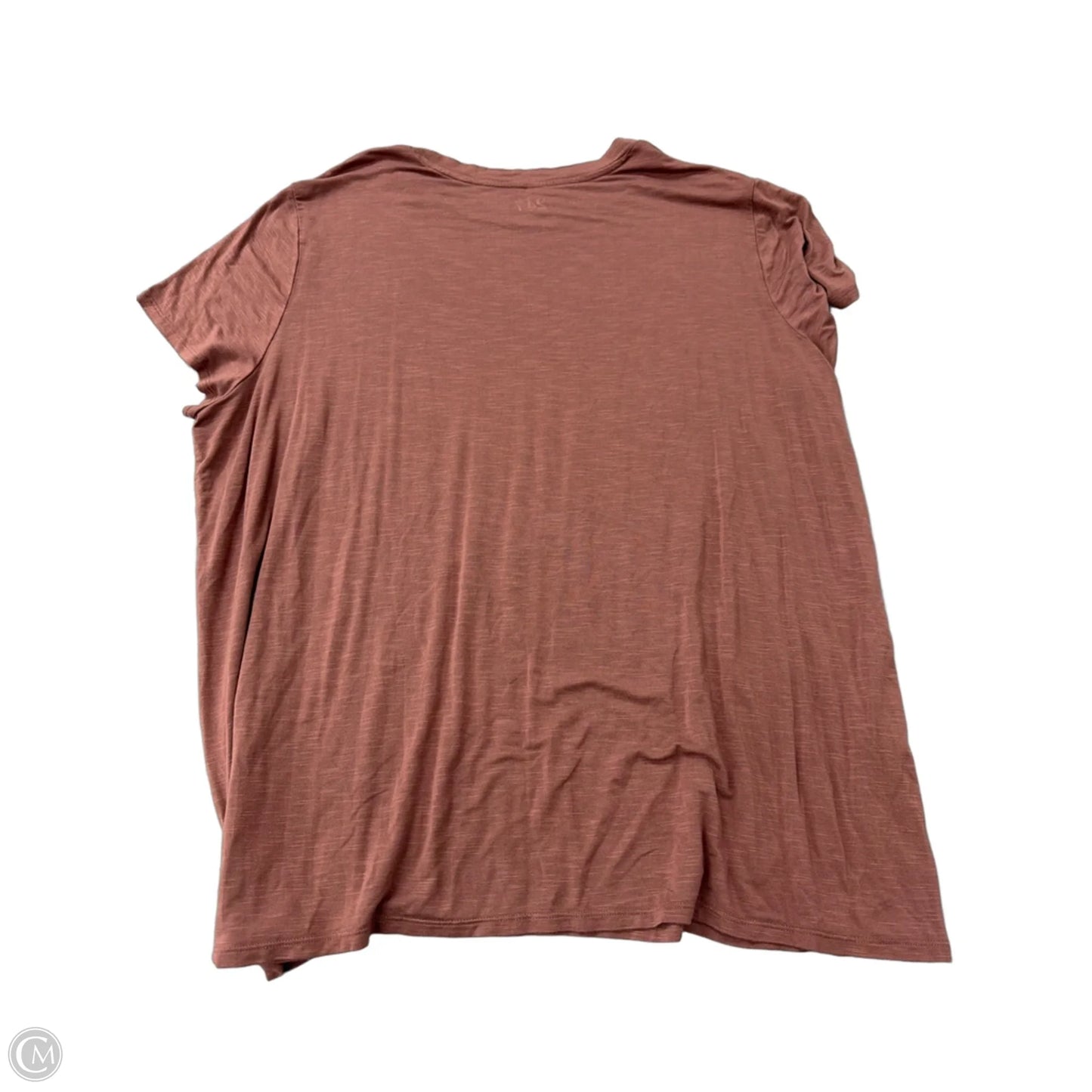 Top Short Sleeve Basic By Maurices In Pink, Size: 3x