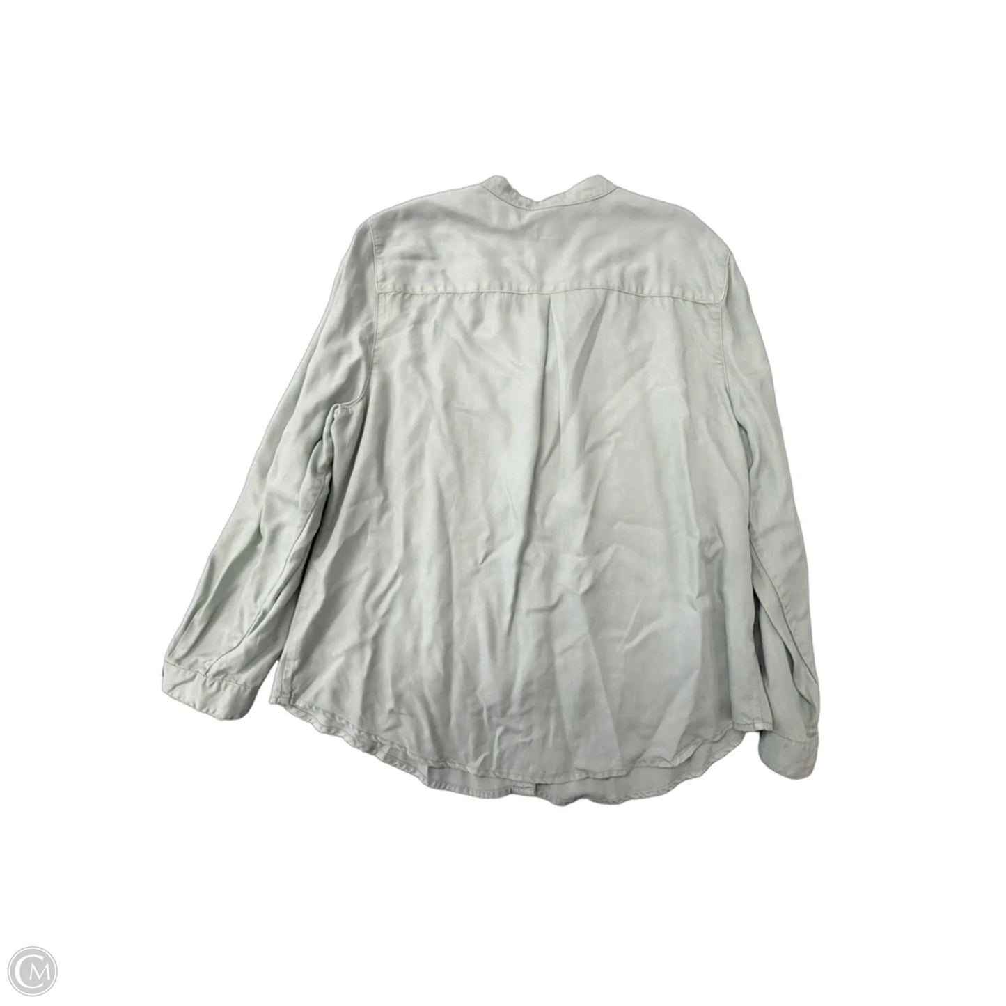Top Long Sleeve By Chicos In Green, Size: Xl