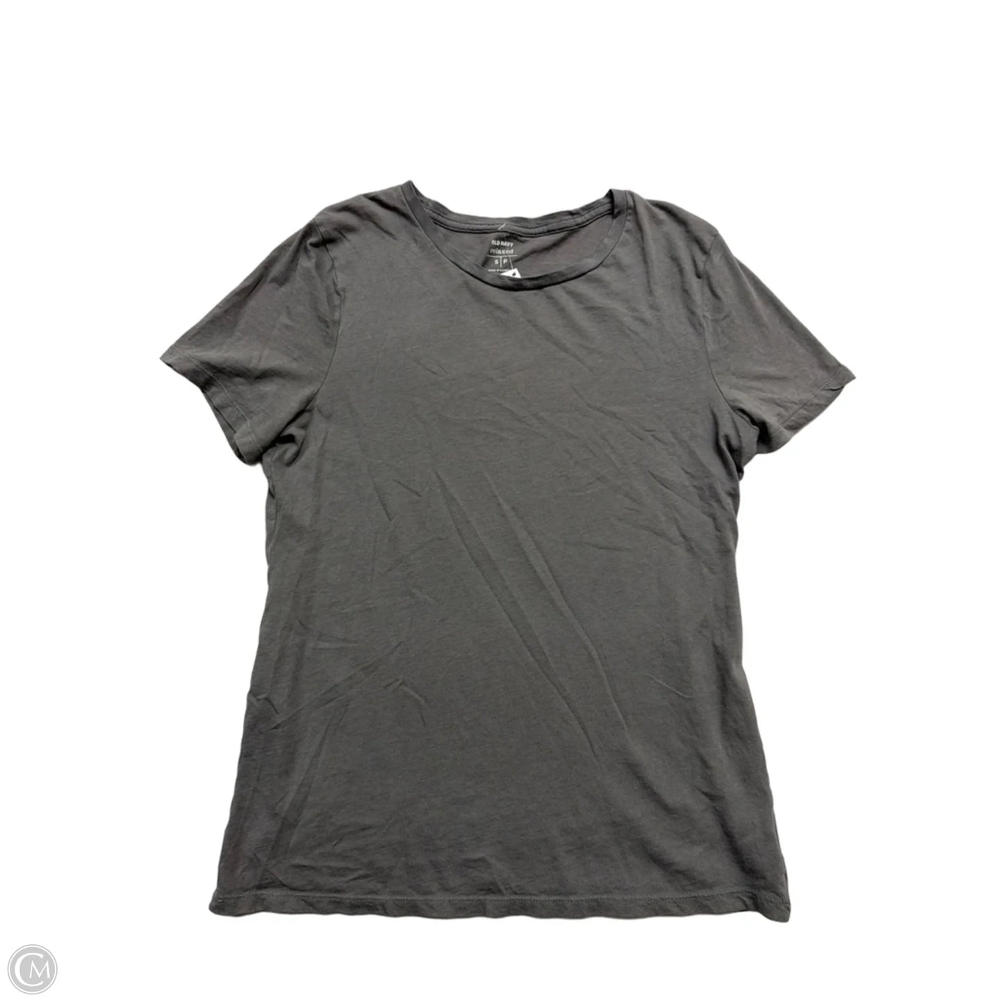 Top Short Sleeve Basic By Old Navy In Grey, Size: Sp