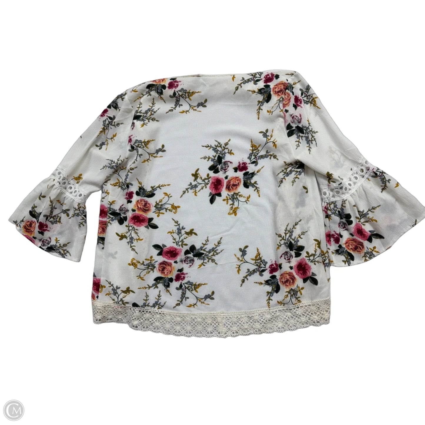 Kimono By Ecowish In Floral Print, Size: Xl