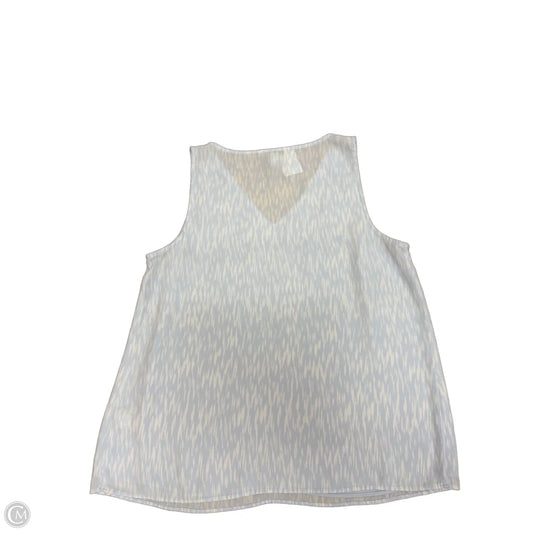 Top Sleeveless By Nine West Apparel In Blue, Size: M
