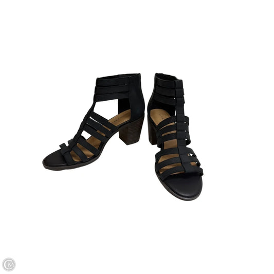 Shoes Heels Block By Lucky Brand In Black, Size: 9.5