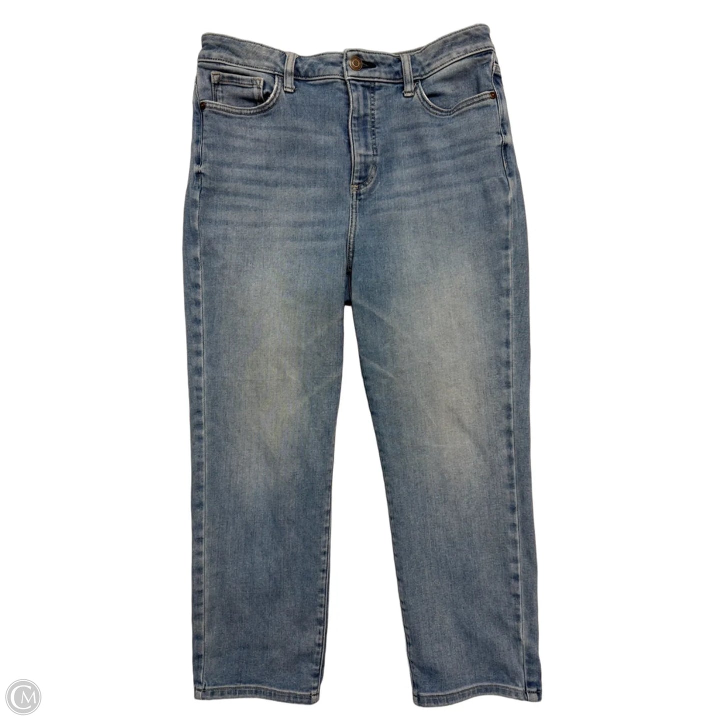 Jeans Straight By Lc Lauren Conrad In Blue Denim, Size: 12