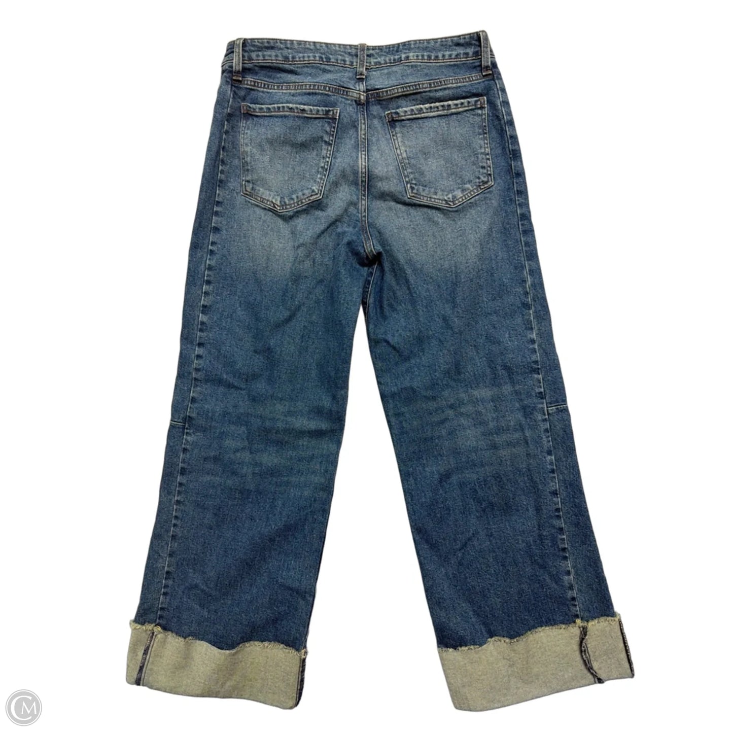 Jeans Straight By Kut In Blue Denim, Size: 8
