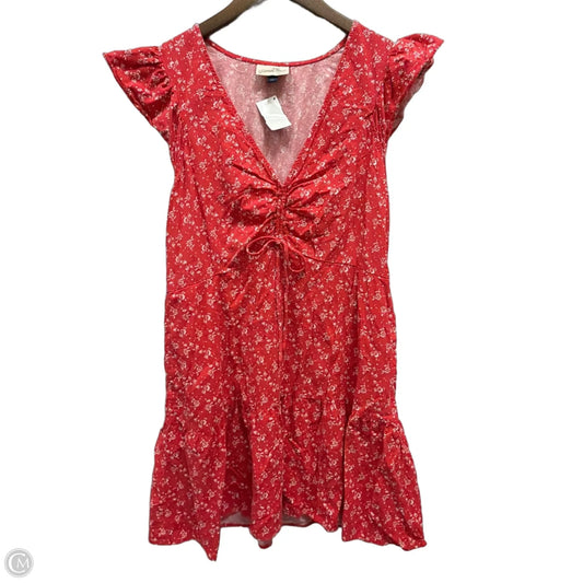 Dress Casual Short By Universal Thread In Floral Print, Size: L