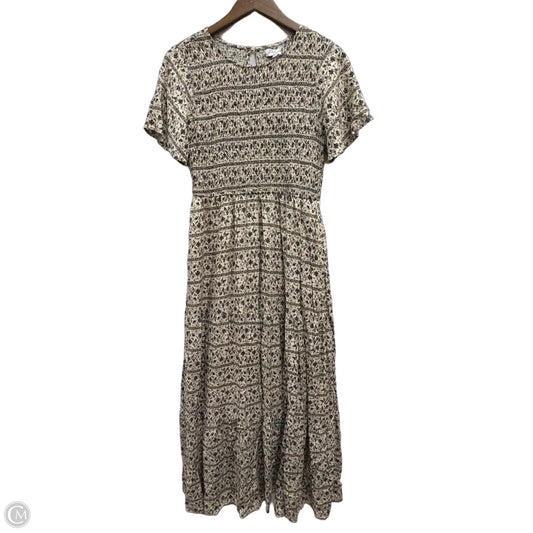 Dress Casual Maxi By Polagram In Floral Print, Size: L